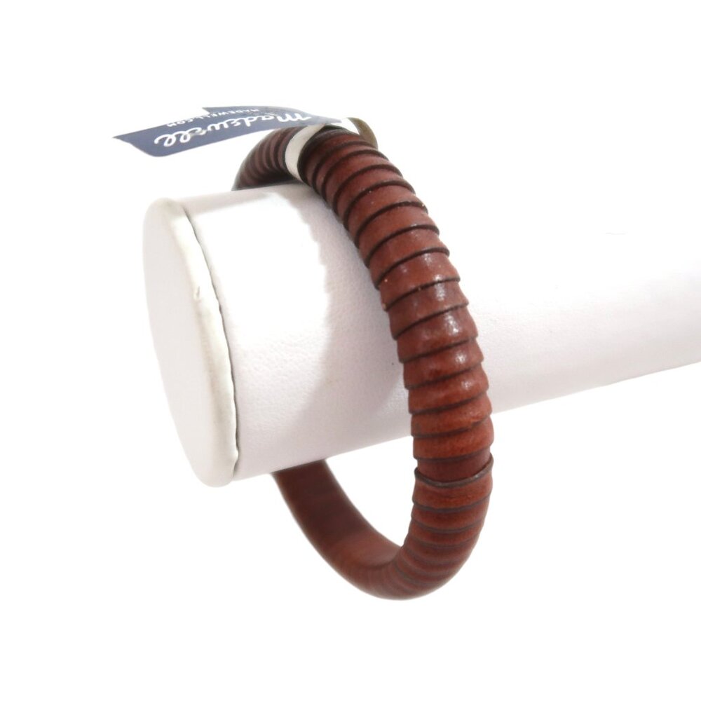 MADEWELL Leather wrapped bangle bracelet NWT - Picture 2 of 4